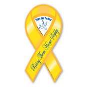 Bring Them Home Safely 8" Ribbon Magnet